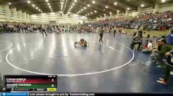 85 lbs Semis & Wb (16 Team) - Gunner Knudsen, Fremont vs Lyman Rarick, Westlake White