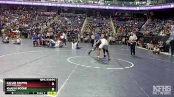 3A 175 lbs Cons. Round 3 - Kamar Brown, Northside (Jax) vs Khadin Boone, Ashbrook