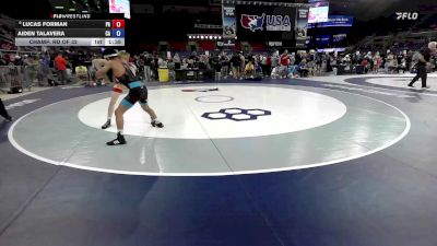 106 lbs Champ. Rd Of 32 - Lucas Forman, PA vs Aiden Talavera, CA