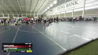 67 lbs Cons. Round 4 - Dante Lewis, Lewis Academy Wrestling vs Kason Molinaro, Arizona