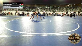 140 lbs Consi Of 16 #1 - JoAngel Jones, L-Town Titans vs Jaxon Jones, Blue Devil Wrestling
