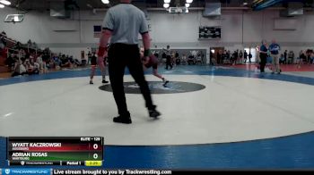 125 lbs Cons. Round 4 - Adrian Rosas, Wartburg vs Wyatt Kaczrowski, Augsburg