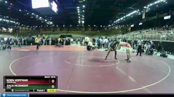 170 lbs Cons. Round 6 - Zach McKnight, Cass vs Koen Hoffman, Lemon Bay