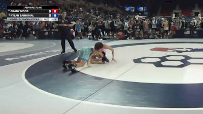 106 lbs Cons. Sub-quarters - Grady Moos, Ohio vs Rylan Sandoval, Oklahoma