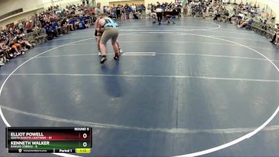 220 lbs Round 5 (6 Team) - Elliot Powell, South Dakota Lightning vs Kenneth Walker, Kansas Cobras