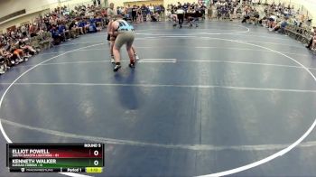 220 lbs Round 5 (6 Team) - Elliot Powell, South Dakota Lightning vs Kenneth Walker, Kansas Cobras