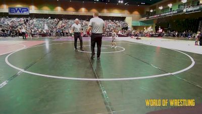 55 lbs Quarterfinal - Justin Schreck, Steel Valley Renegades vs Isaiah Lucio, Gladiator Wrestling Fl