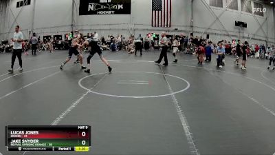 110 lbs Semis (4 Team) - Lucas Jones, Kraken vs Jake Snyder, Revival Uprising Orange