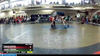 130 lbs Champ. Round 2 - Zagan Horter, Hybrid Wrestling Club vs Asher Corning, Valparaiso Wrestling Club