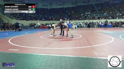 123 lbs Consi Of 32 #2 - Wyatt Guthery, Harrah vs Carson Luster, Perkins-Tryon
