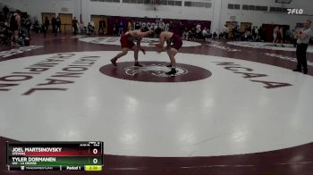 184 lbs Cons. Round 2 - Joel Martsinovsky, Stevens vs Tyler Dormanen, UW - La Crosse