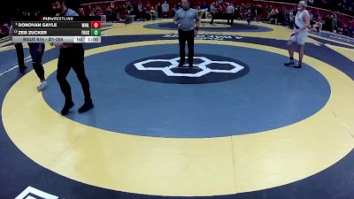 D1-285 lbs Cons. Round 1 - Donovan Gayle, Walnut Hills vs Zeb Zucker, Fremont Ross