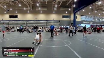 72 lbs Round 4 (8 Team) - William Huffman, Full Circle vs Zane Gustafson, Junior Terps Xtreme