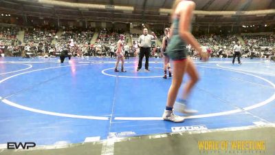 110 lbs Round Of 16 - Emerson McCain, Gentry Youth Wrestling vs Kelby Adriano, RHYNO ACADEMY Of WRESTLING