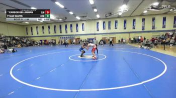 184 lbs Champ. Round 1 - Tylan Watts, Concordia (wi) vs Carson Gellerman, St. Johns (mn)