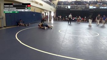 157 lbs Cons. Round 1 - Isaiah Navarro, Lemoore College vs Ruben Loza, Lassen College