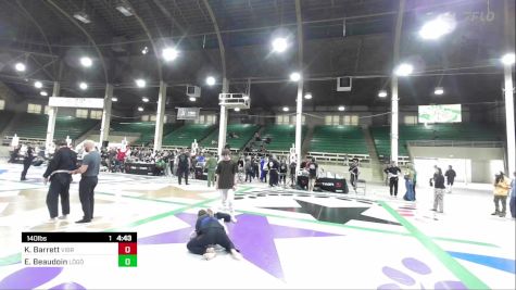 Kristen Barrett vs Eric Beaudoin 2023 Fight 2 Win Colorado State Championship