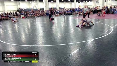 150 lbs Round 2 (6 Team) - Ayden Hunsinger, Brawlers Elite vs Blake Forke, Team STL Blue