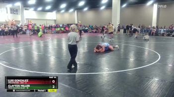 138 lbs Round 2 (6 Team) - Luis Gonzalez, Wellington - DEV vs Clayton Miller, Team Nauman Blue