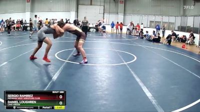 167 lbs Cons. Round 2 - Sergio Ramirez, Michigan West Wrestling Club vs Daniel Loughren, Lake Gibson