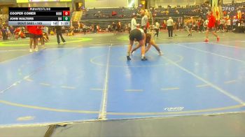 165 lbs Cons. Round 4 - John Walters, University Of Rio Grande vs Cooper Comer, Huntingdon