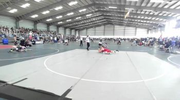 156 lbs Consi Of 4 - Dominic Garcia, Volcano Vista Hawks vs Kasyn Calderon, Carlsbad Combat WC