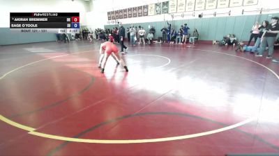 131 lbs Cons. Round 2 - Sage O`Toole, Simpson University vs Akirah Bremmer, Sierra College
