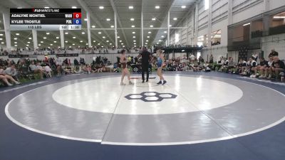 115 lbs Adalyne Montiel, Washington J vs Kylee Trostle, Pennsylvania Blue