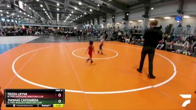 35 lbs Round 4 - Thomas Castaneda, El Paso Wildcats Wrestling Club vs Tezza Leyva, El Paso Enforcers Wrestling Club