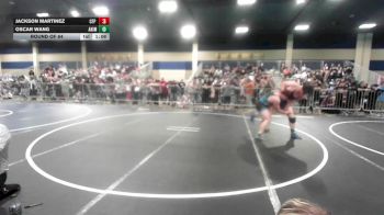 190 lbs Round Of 64 - Jackson Martinez, CFP Wrestling vs Oscar Wang, Animal House