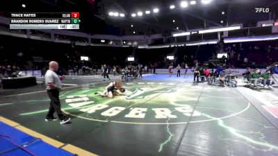 138 lbs Cons. Round 3 - Brandon Romero Suarez, Wapato vs Trace Hayes, Selah