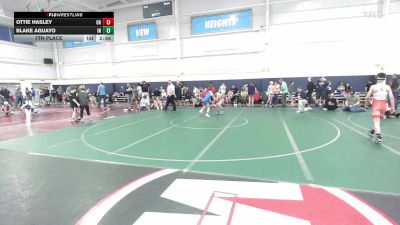 J-102 lbs 7th Place - Ottie Hasley, OH vs Blake Aguayo, IN