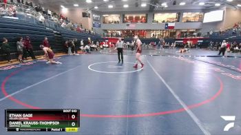 190 lbs Round 5 - Ethan Gage, Keller Central vs Daniel Krauss-Thompson, Dripping Springs