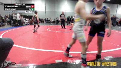 60 lbs Final - Forest Wagner, Wyoming Underground vs Grant Remus, Full Circle 12U