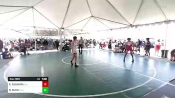 113 lbs Consolation - Xavier Escamilla, Cali Warriors vs Noah Butler, California Grapplers