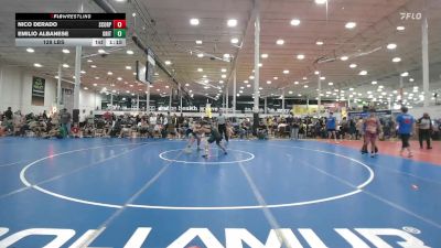 128 lbs Rr Rnd 3 - Nico DeRado, Scorpions - HSC vs Emilio Albanese, Grit Mat Club Blue - HSC