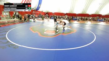 86-90 lbs Round 1 - Henry Albrecht, Marathon vs Blayne Jordahl, Minnewaska