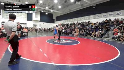 120 lbs 3rd Place Match - Sophia Garcia, Orange Lutheran vs Megan Merrifield, Temescal Canyon