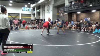 235 lbs Round 1 (16 Team) - Fallon Silva, Sisters On The Mat vs Bricsia Garcia Vasquez, Sebolt Women Wrestling Academy