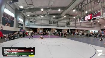 114 lbs Semifinal - Phoebe Richers, Gracie Barra Westchase Wrestling Club vs Alexie Hurtado, Labyrinth Wrestling Club