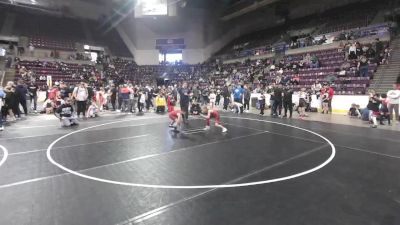 63 lbs 3rd Place Match - Victor Urquijo, Juggernaut WC vs Cade Hill, Black Fox Wrestling Academy