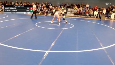 132 lbs Round 3 - Owen Launer, Kearney vs Wyatt Bolling, Liberty North