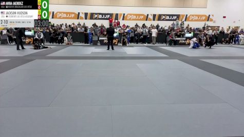 Jackson Hudson vs Anna Mendez 2026 PBJJF Pan American Jiu-Jitsu Championships