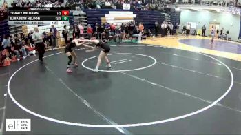 100 lbs. Cons. Round 4 - Carly Williams, Ft. Zumwalt South vs Elisabeth Nelson, Clarksville