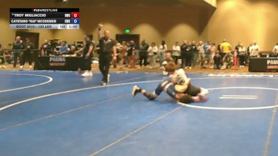 100 lbs Cons. Sub-quarters - Troy Migliaccio, Ruthless Wrestling Club vs Cayetano "Kai" Nicodemus, Capital Wrestling Club