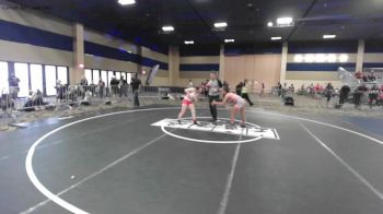 109 lbs Consi Of 8 #1 - Serenity Adams, Aspire Higher USA WC vs Brooklyn Garza, Red Wave WC