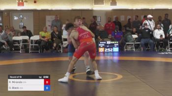 60 kg Round Of 16 - Randon Drew Miranda, USA vs Otto Elliot Black, USA