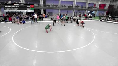 JR GIRLS HARDLUCK - 143.8-144.6 Champ. Round 3 - Ava Angelo, Michigan vs Riley Erickson, Colorado