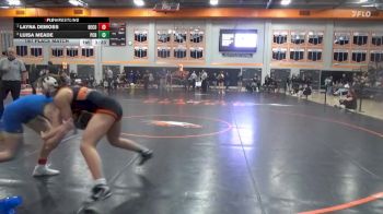 145 lbs 1st Place Match - Layna DeMoss, Benton Community vs Luisa Meade, Prairie, Cedar Rapids