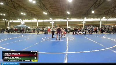 95 lbs Champ. Round 1 - Jeremy Williams, Homedale vs Nate Rowland, Wolverine Wrestling Club